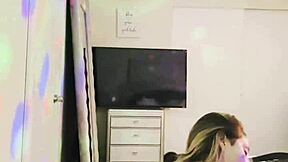 Curvy fat Latina in lingerie gets homemade pounding from her girlfriend's horny friend