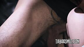 Stepbrother Threesomes Two Sluts Then Fucks Stepsister Hard