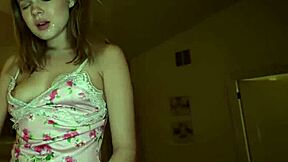 MY STEPBROTHER FILMS ME DEEPTHROATING HIS MONSTER COCK