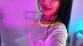 Slutty 18-Year-Old Thai Strips After School Fiercely