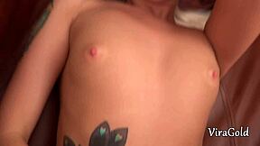 blonde amelia helia takes doggystyle pounding cum on ass