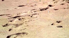 Does Gorgeous Teen Agnes' Ocean Bath Tease Her Naked Curves?