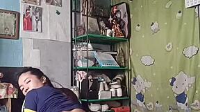 cute asian babe shakes tight ass phonk dance bota na pista