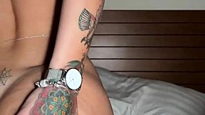 Homemade Brazilian Blonde's Rounded Ass Gaped by Huge Cock Anal Creampie!