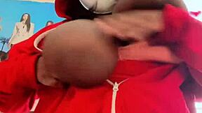 what if shyguy rocked massive boobs and bbc fun?