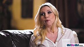 horny milf stepmom licks stepdaughter's shaved pussy mutual