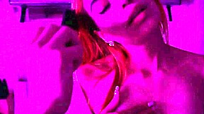 Yaira Touches Herself Groping Tits Ass While Brushing Hair Around House