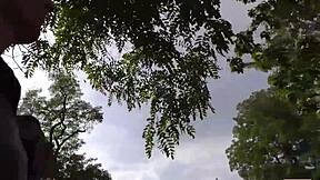 hunt4k guy spots cute tourist, pays for fingering blowjob quickie back home