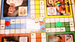 horny teen swallowed my whole cock after our wild game... subscribe now!!