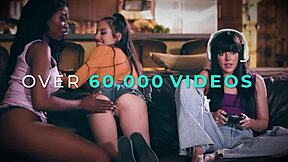 kimmy kimm and kimora quin sneak silent 69 fingering at night