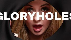 british blonde teen swallows every drop yum