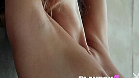 Big Ass Petite Latina MILF Calypso Muse Strips Playboy Style