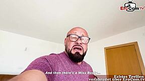 Chubby BBW Model Tries First Erotic Fuck Date with German User