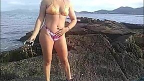 blonde brazilian latina teen screams wild on monster cock ride!