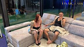 hard pounding with my best redhead friend feels amazing