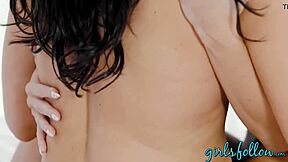 i crave reagan foxx's tongue deep in my young pussy while she fingers abigail mac's wet hole!