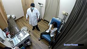 Dr Tampa Corporate Slaves Jasmine Rose Bent Over In Latex Hospital!