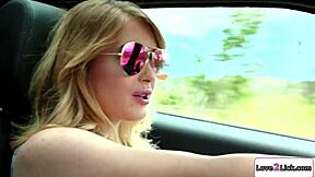 Teen Catches GF Licking Secretary's Pussy And Joins The Fun!