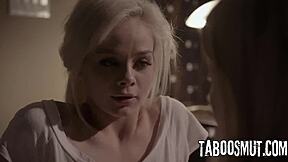 Stepdaughter's taboo invite from new step-parents turns into wild threesome