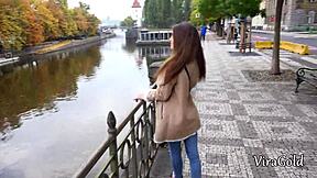 Pretty Girl's Cum-Filled Facial