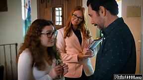 naughty coed trades dirt for monster cock pounding 😈🍆💦 deepthroat facefuck domination fingering