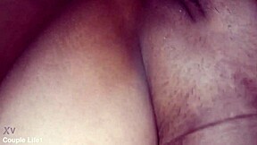 desi auntie bends for homemade anal creampie from big cock hubby