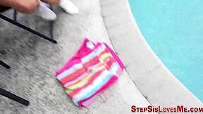 ever wonder how cute stepsis takes big cock doggystyle facial?