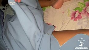 brazilian couple's raw homemade fuck compilation no condom tight pussy swollen lips skinny wife moans hard