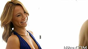 wild cowgirl rides that thick cock so erotic her perfect tight pussy grips hard