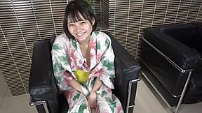 nonomiya-chan's big tits bounce in uncensored creampie after toy play