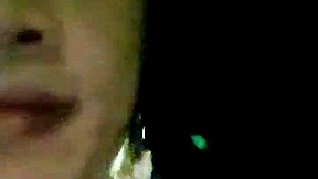 Chinese Ladyboy Strokes Legs in Stockings, Outdoor Cumshot Tease?