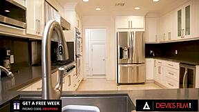 Naughty Petite Teen Babysitter Rides Old Man's Monster Cock Doggy And Missionary