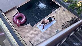 brazilian stepsis janys cena bends for yoga creampie help